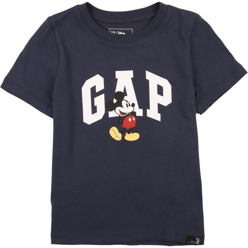 GAP Tričko V-DISLOGO X GAP námornícka modrá / žltá / červená / biela 67036661