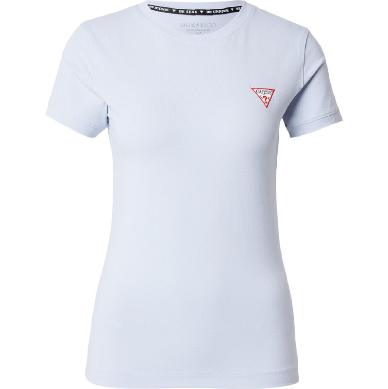 GUESS Tričko pastelovo modrá 67036763