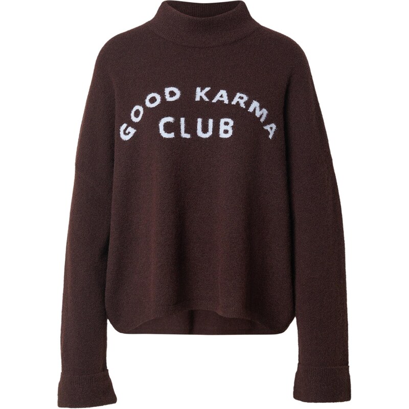 OH APRIL Sveter svetlomodrá / tmavohnedá 67036771