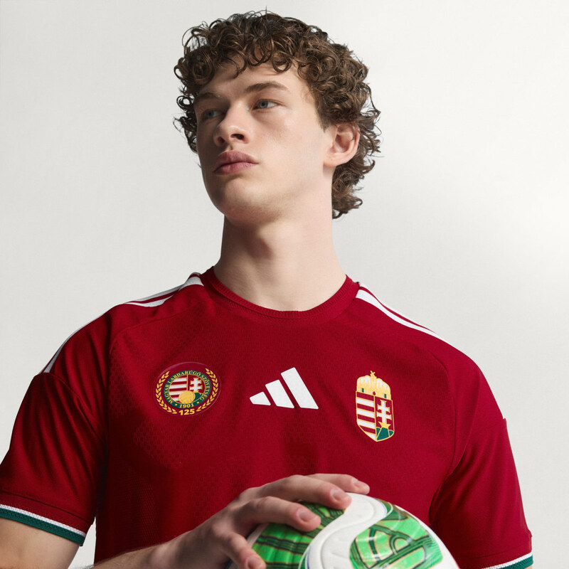 Adidas Hungary 26 Home Authentic Jersey 67808287