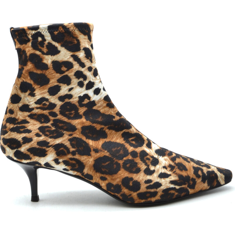 Giuseppe Zanotti Členkové topánky s leopardím vzorom 67038841