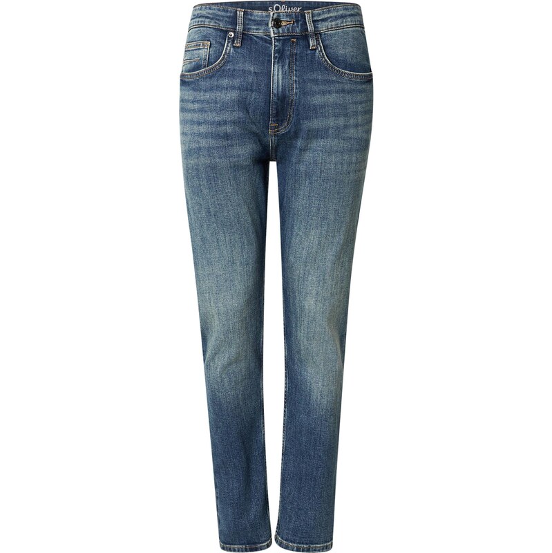 s.Oliver Džínsy Mauro modrá denim 67039095