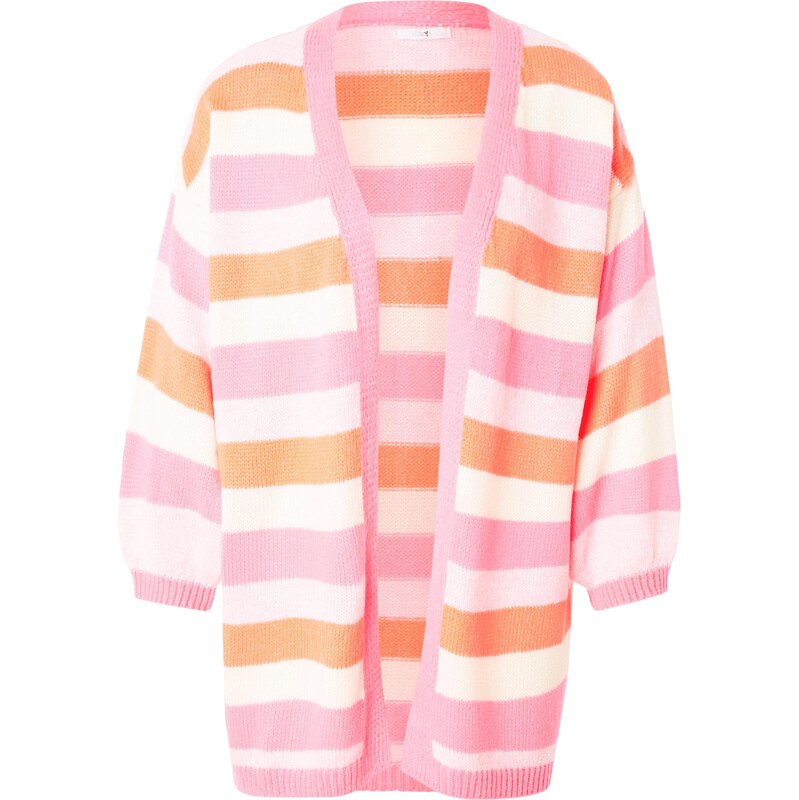 Hailys Kardigán Ga44lina svetlobéžová / oranžová / svetloružová 67039249