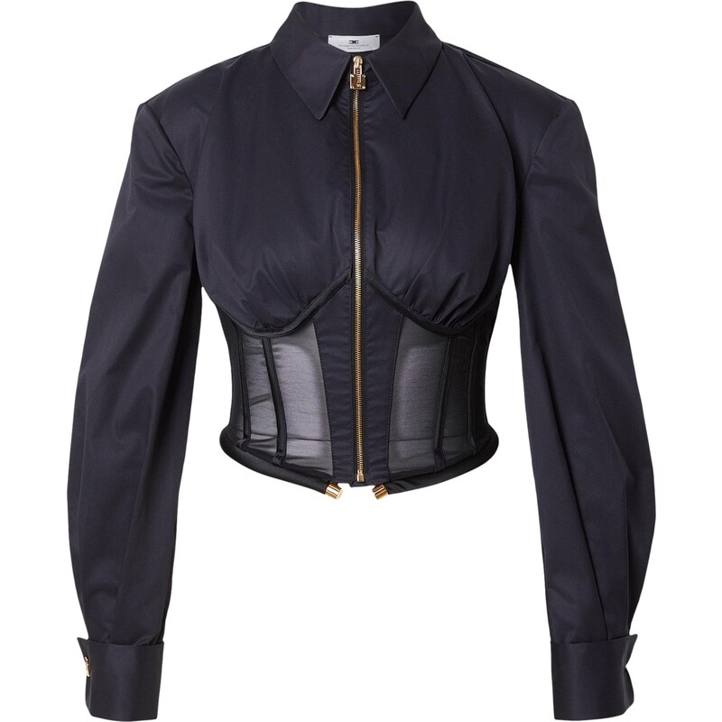 Elisabetta Franchi Blúzka čierna 67039310