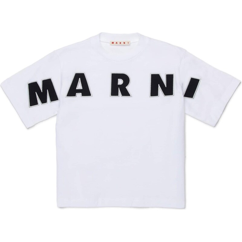 Marni Tričko čierna / biela 67039329