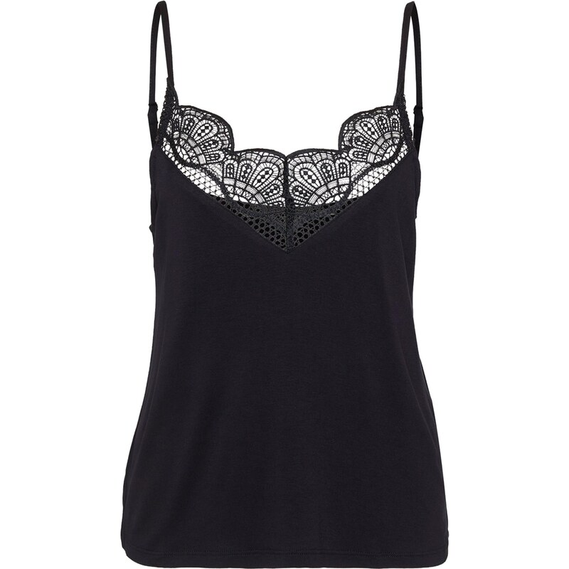 Vero Moda Petite Top VMGLADYS čierna 67039367