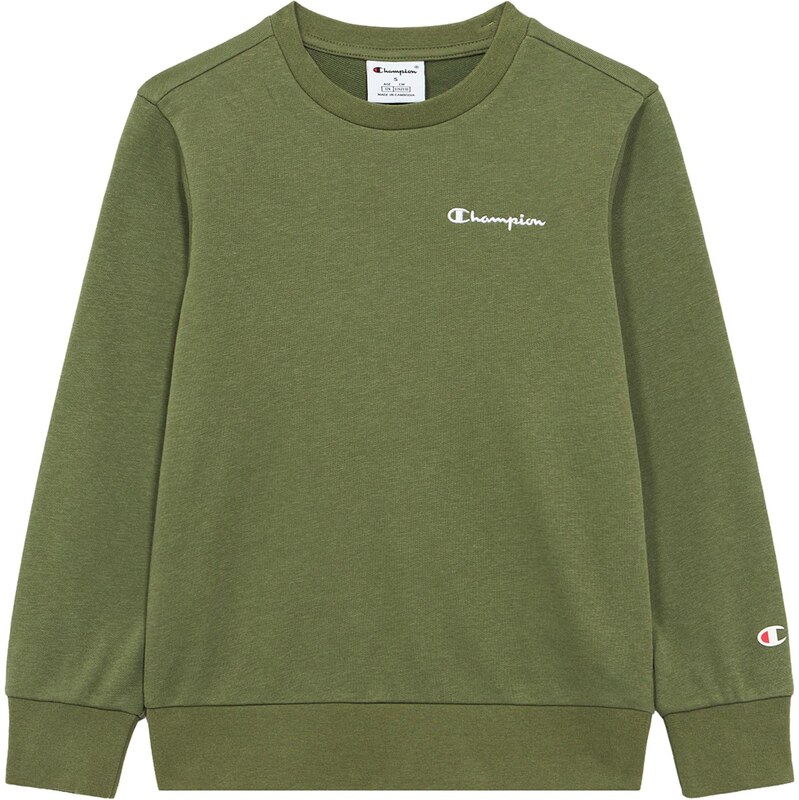 Champion Authentic Athletic Apparel Mikina olivová / biela 67039435