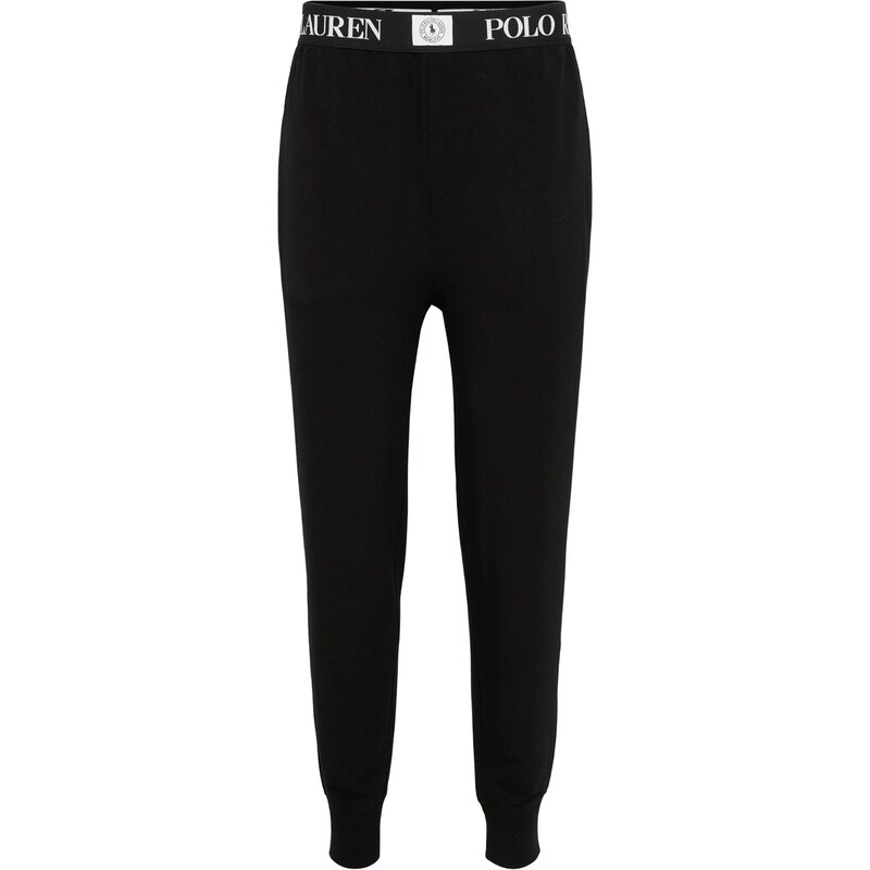 Polo Ralph Lauren Pyžamové nohavice čierna / biela 67039454