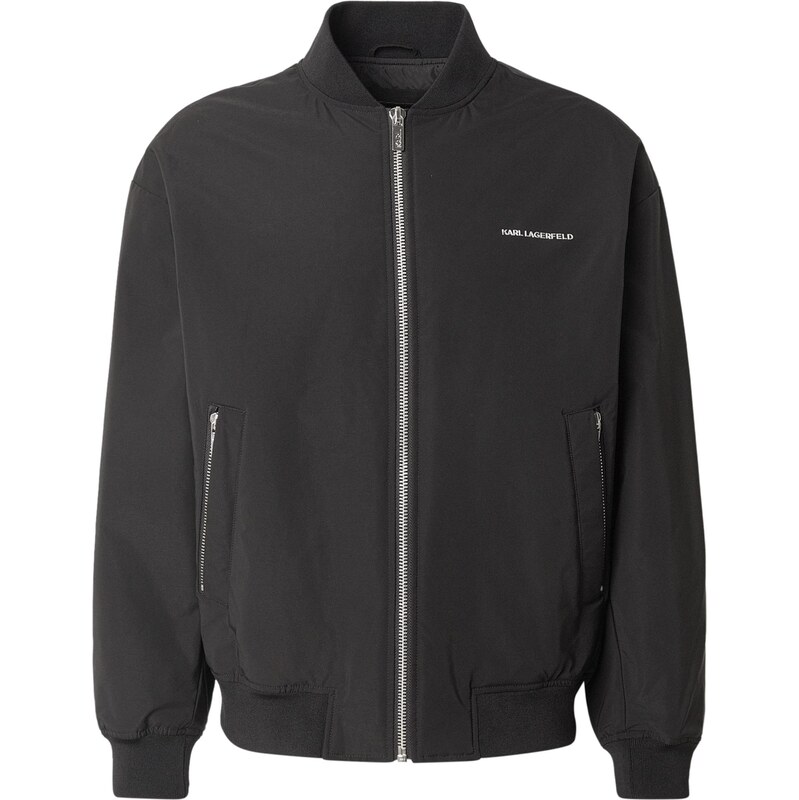 Karl Lagerfeld Prechodná bunda čierna 67039473