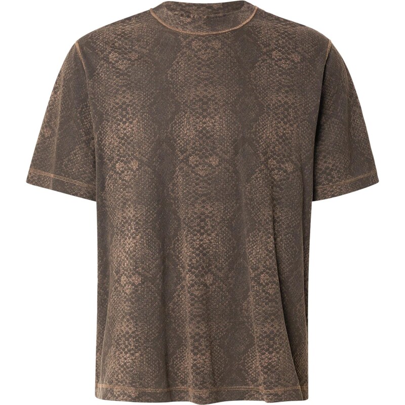 Abercrombie & Fitch Tričko hnedá / tmavohnedá 67039480