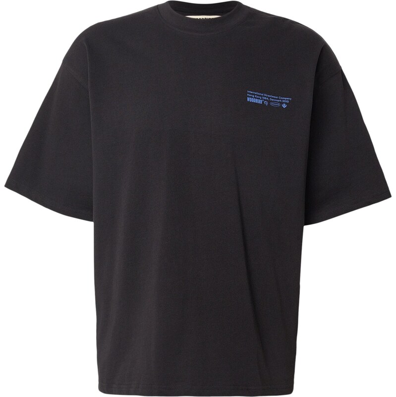 Woodbird Tričko Beam Wobble modrá / čierna 67039491