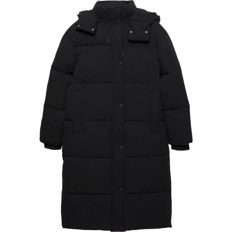 Pull&Bear Zimný kabát čierna 67039262