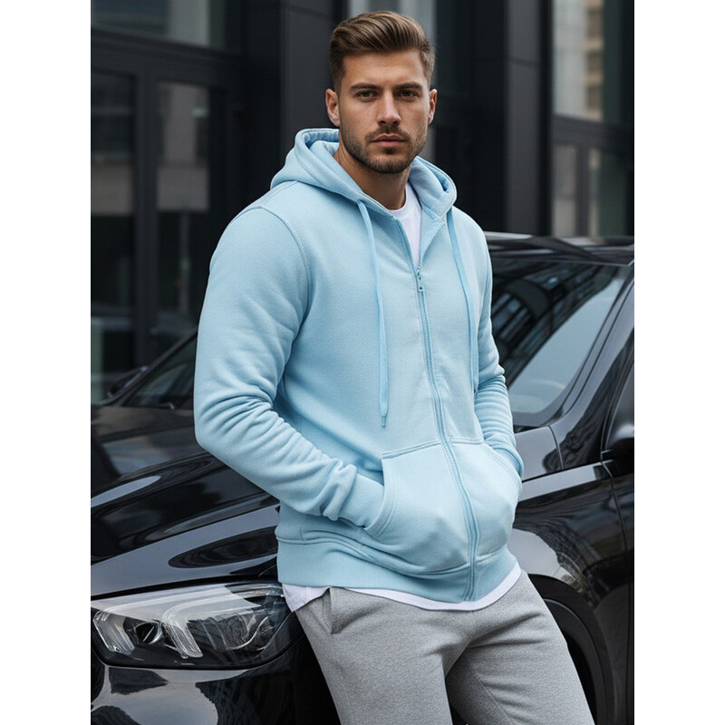 Dstreet Pánska mikina rozopínacia s kapucňou čierna BX2192 65502741