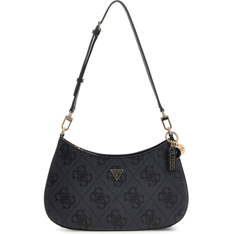 GUESS Kabelka Noelle antracitová / čierna 67041127