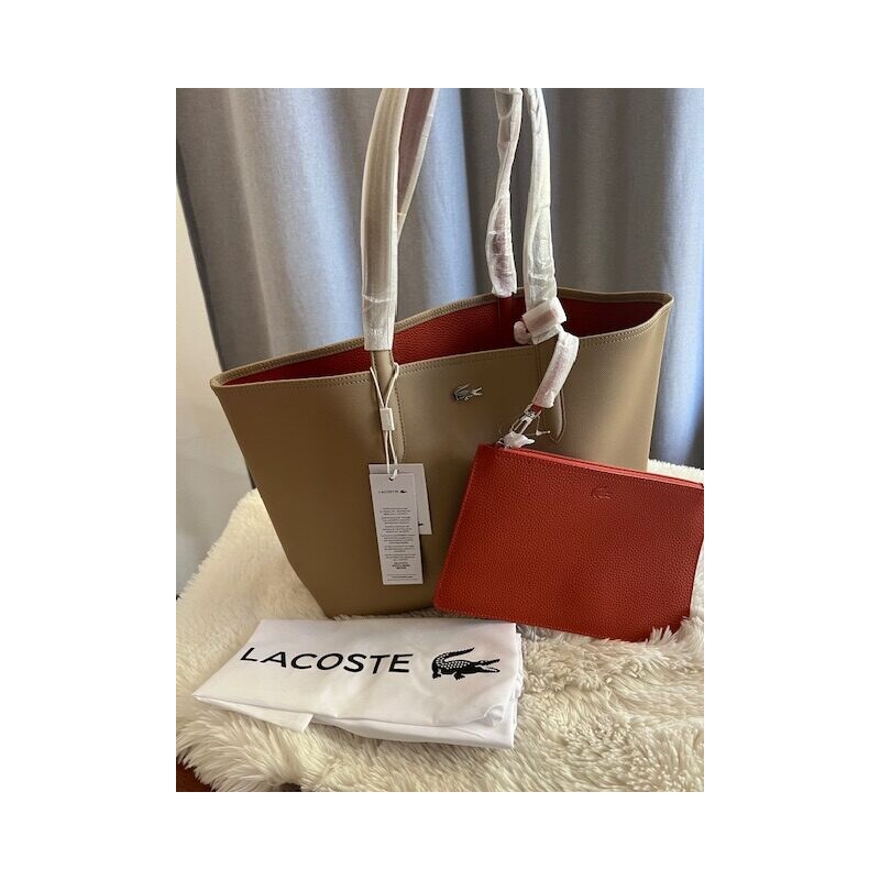 Dámska kabelka Lacoste Viennois beige 67043141