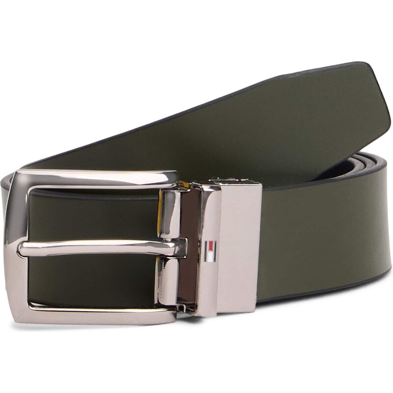 TOMMY HILFIGER Opasky DENTON tmavomodrá / kaki 64019076