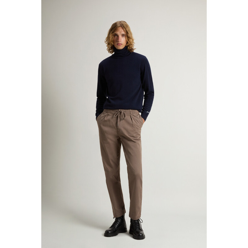NOHAVICE WOOLRICH COTTON TWILL MILTON PANT 67047604