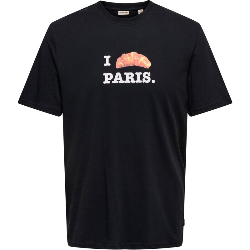 Only & Sons Tričko ONSMASS čierna 67057733