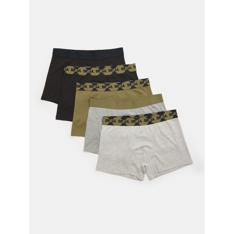 Sinsay - Súprava 5 boxeriek - viacfarebná 67056479