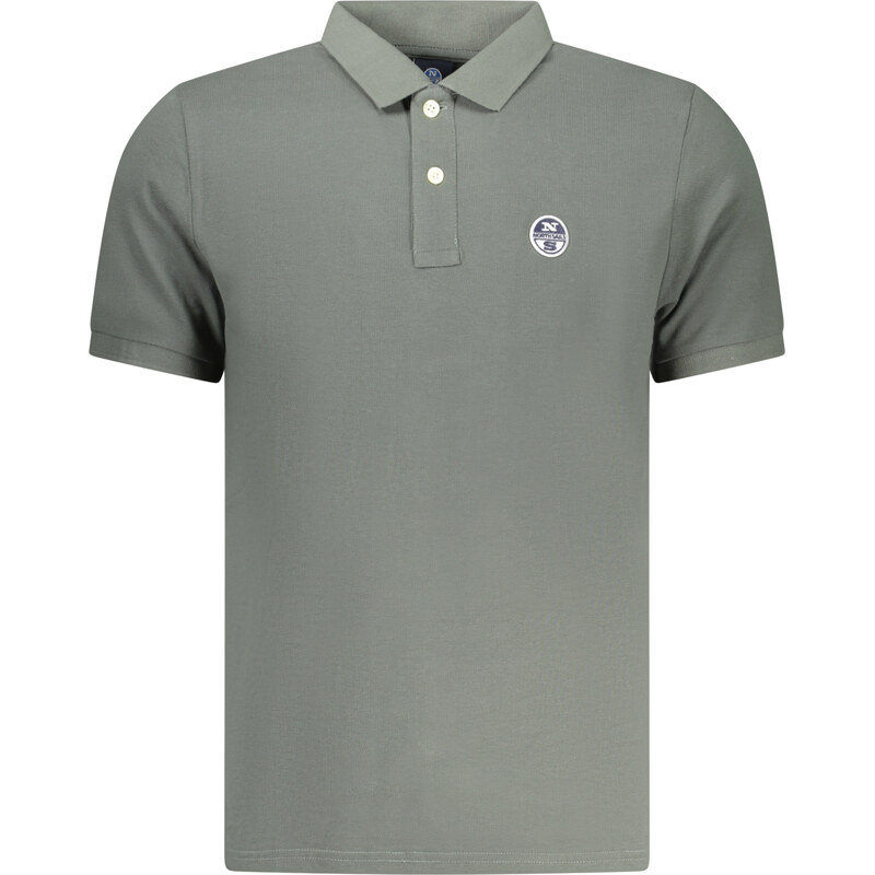 North Sails Pánske polokošele s krátkym rukávom, zelené 67066283