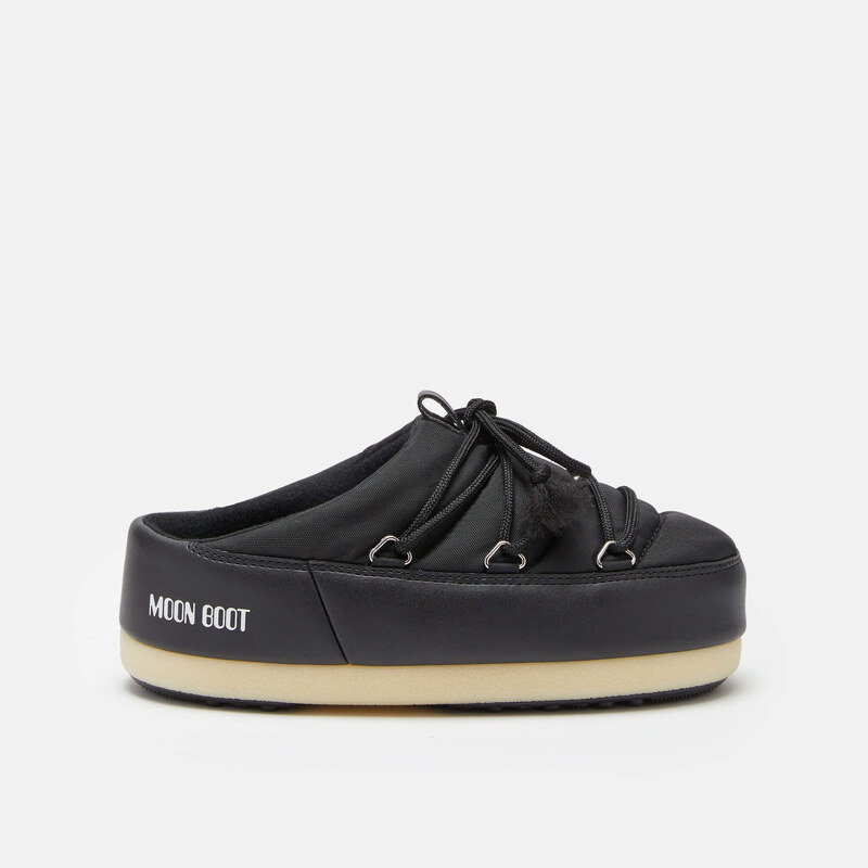 Dámske čierne nazúvaky Moon Boot Evx Mule Nylon 67065605