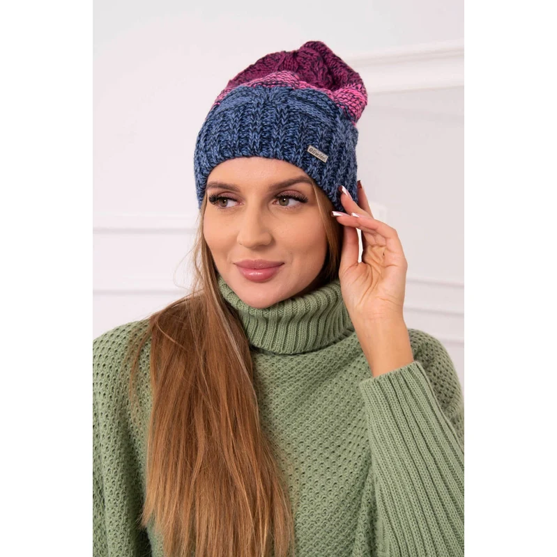 Kesi marka niezdefiniowana Čapica s fleece Dolores K303 rifle+ružová 67060945