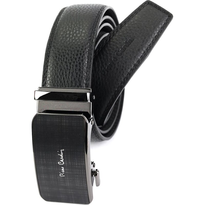 Pierre Cardin Pánsky kožený opasok Pierre Cardin 2661 HY09 čierny 67062253
