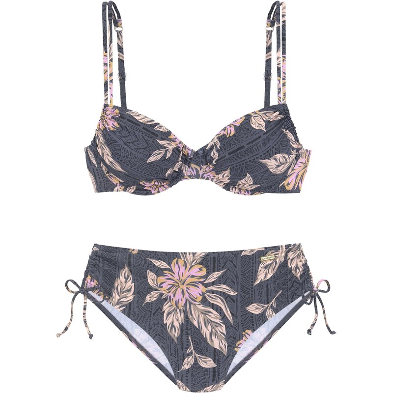 SUNSEEKER Bikiny hnedá / olivová / svetlooranžová / ružová / čierna 66846541