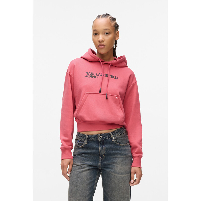 MIKINA KARL LAGERFELD JEANS KLJ REG LOGO HOODIE 67067662