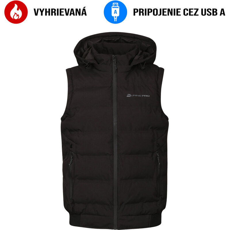 ALPINE PRO - HEAT PÁNSKA VYHRIEVANÁ VESTA S USB TYPU A 66966769