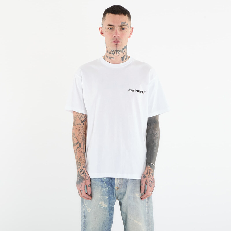 Tričko Carhartt WIP S/S Caps T-Shirt UNISEX White M 67034657