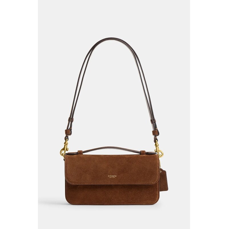 Semišová kabelka Coach Suede Elora 67068675