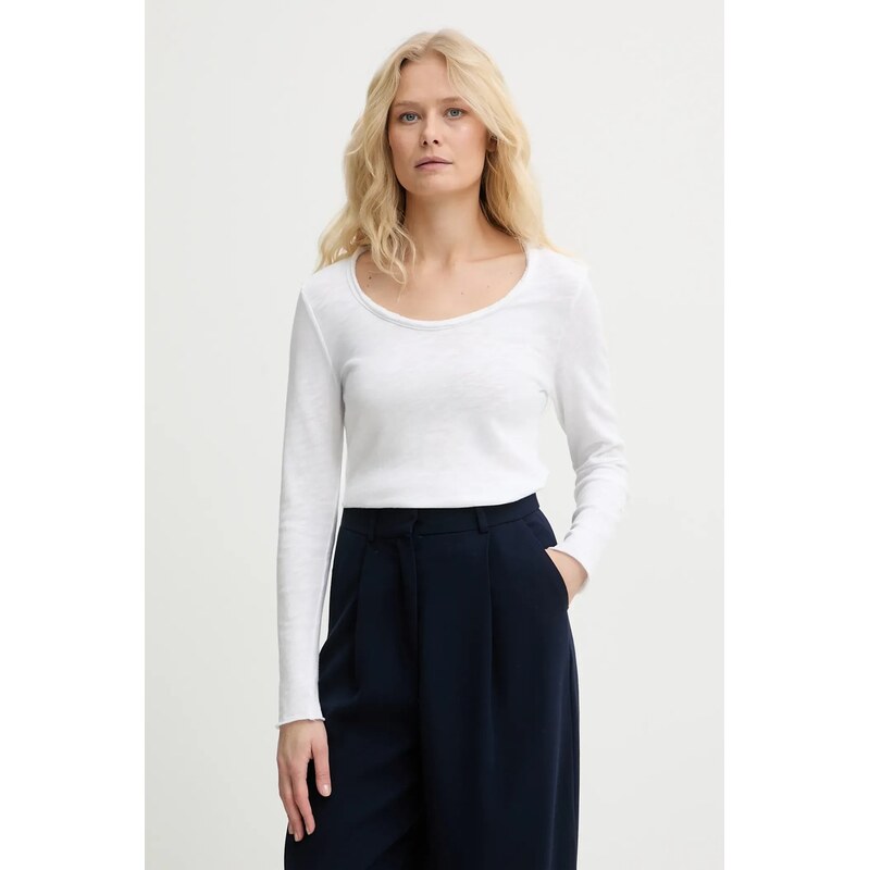 Bavlnené tričko s dlhým rukávom American Vintage 67068685