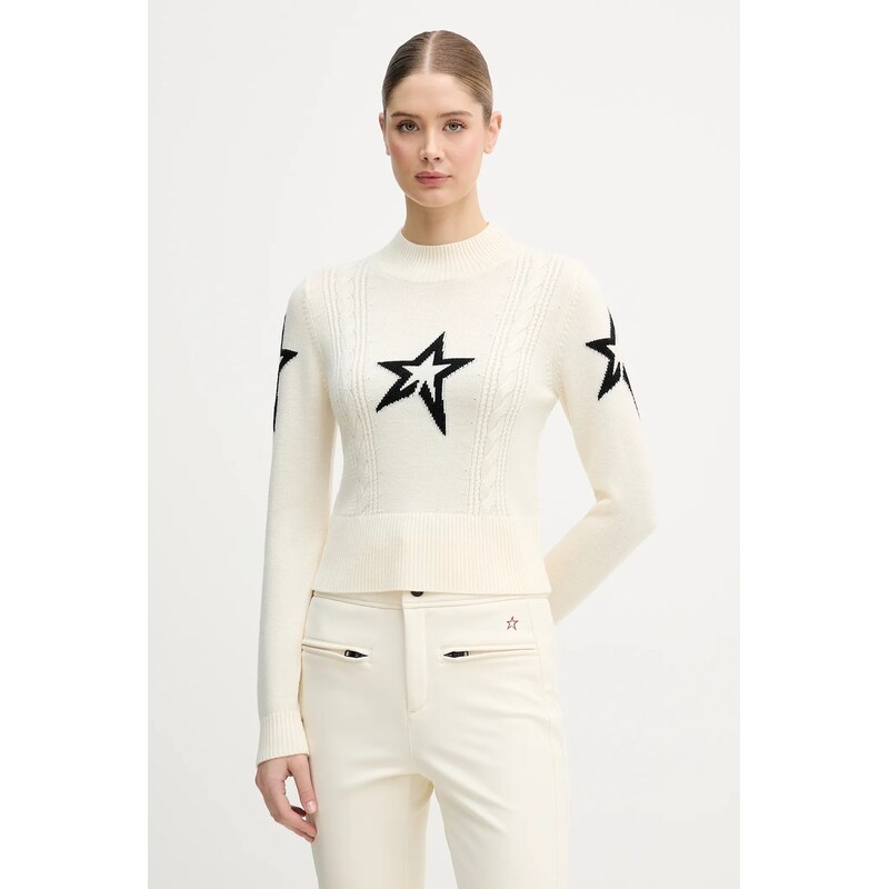 Sveter z merino vlny Perfect Moment Cable 67096246