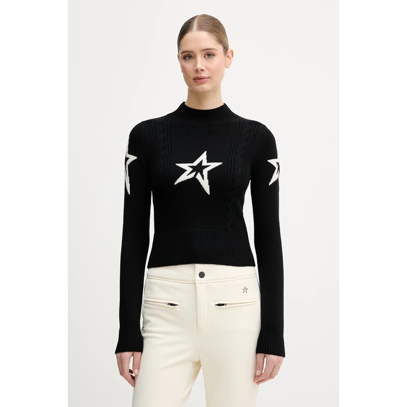 Sveter z merino vlny Perfect Moment Cable 67096245