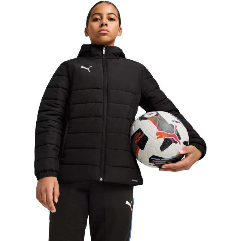 Puma Team Additions Detská zateplená bunda s kapucňou Black 659738 03 67071085