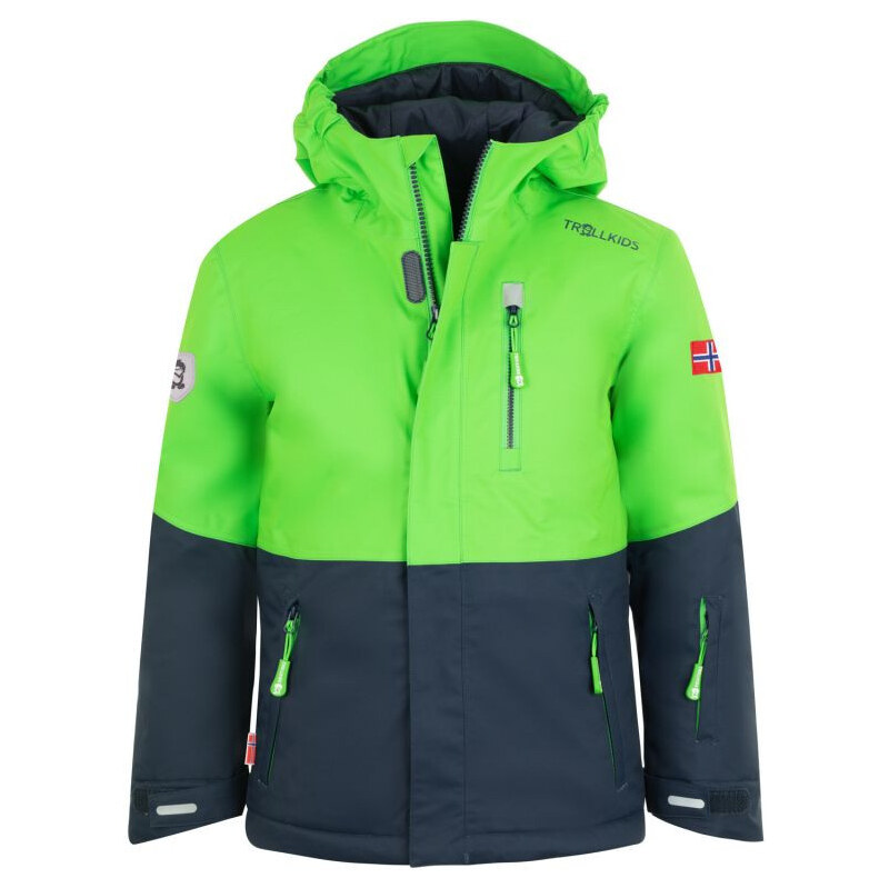 Trollkids Kids Detská outdoorová nepremokavá bunda Hallingdal 67071113