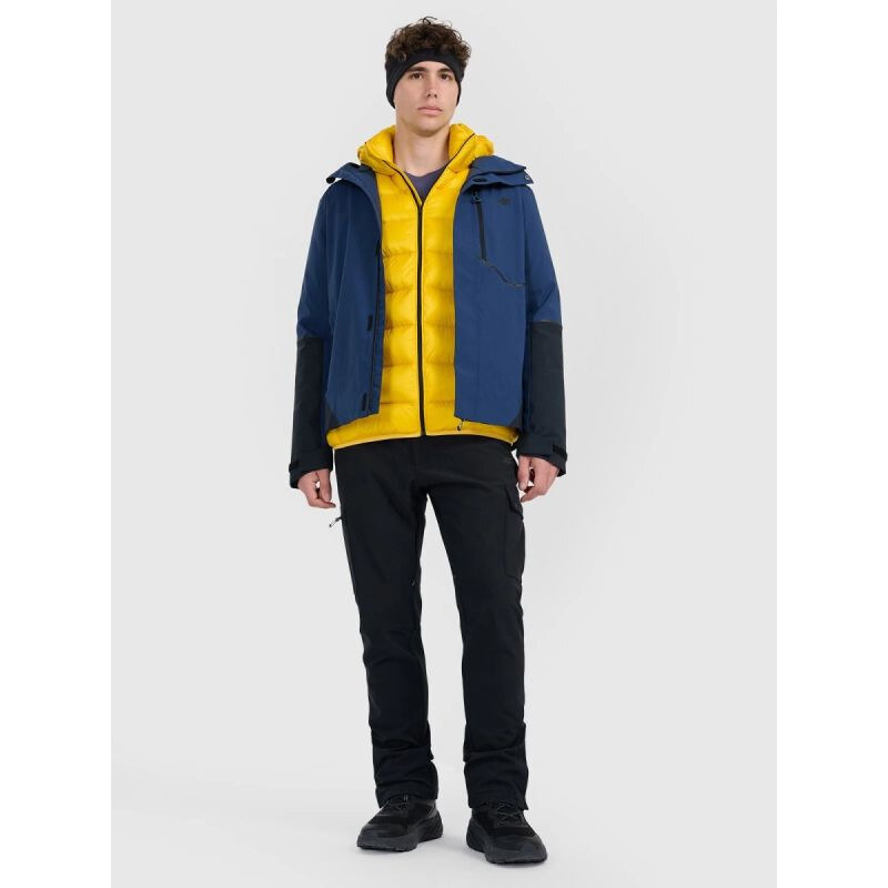 Pánska treková bunda s membránou 10000 4F 4FRAW25TTJAM1045-31S pánska 67071154