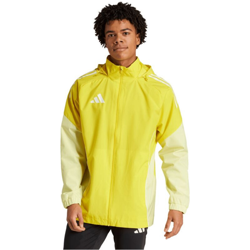 Pánska celoročná bunda adidas Tiro 25 Competition žltá JI8958 pánska 67071146