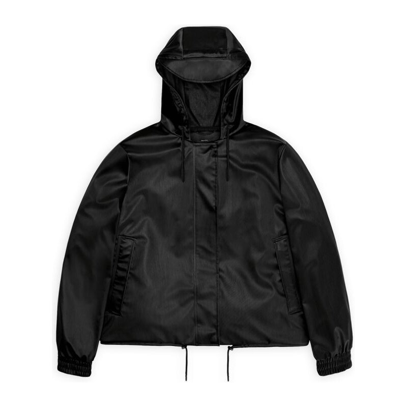 Rains dámska bunda do dažďa STRING W JACKET W3 18040 84 BLACK GRAIN 67071159