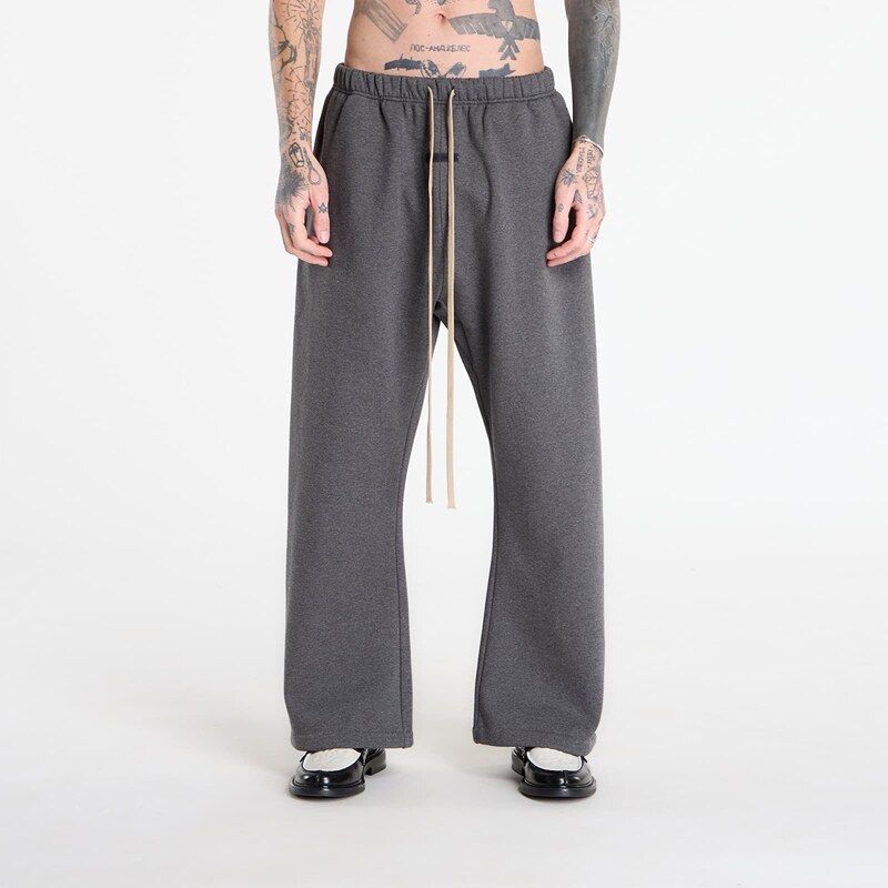 Tepláky Fear of God Essentials Flare Sweatpant Charcoal Heather L 67074834