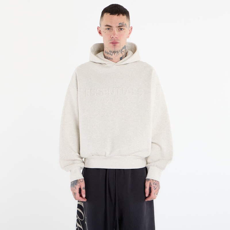 Mikina Fear of God Essentials Classic Hoodie Oatmeal Heather L 67074818