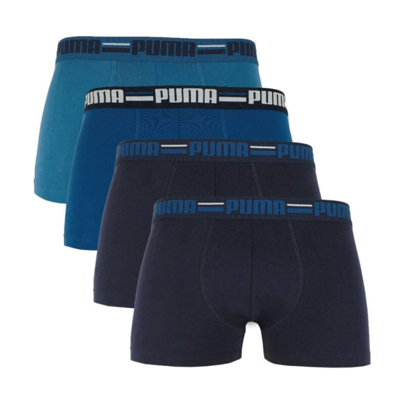 Pánske elastické boxerky značky Puma 4ks tmavo modré/modré 938197 02 67262411