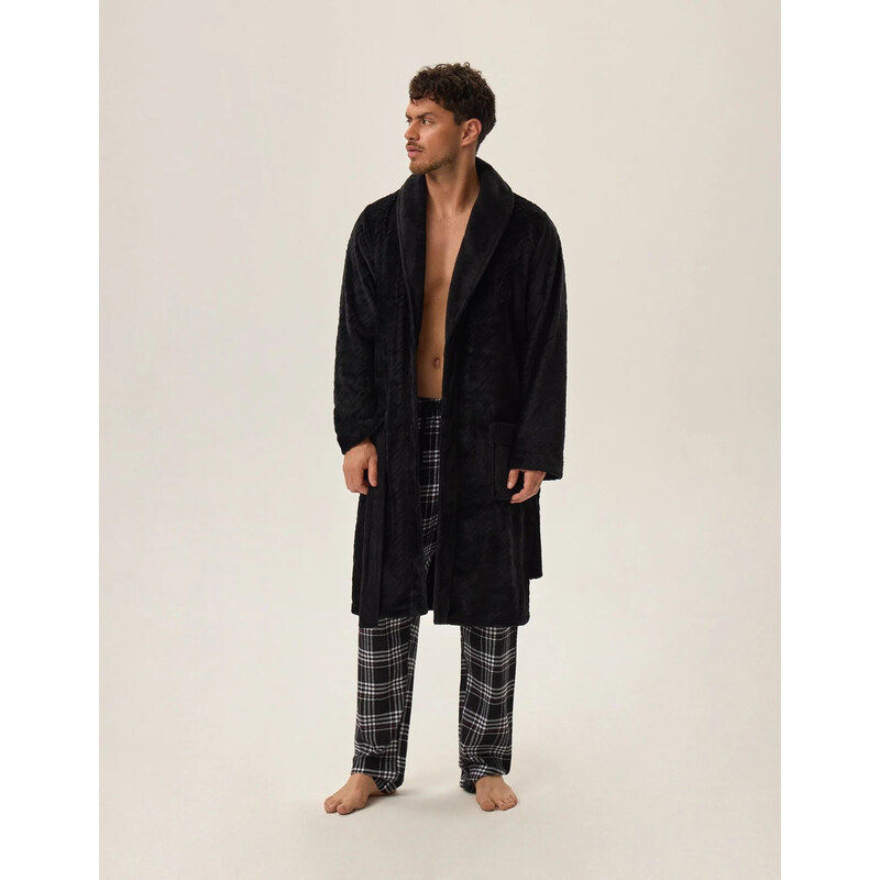 Pánsky župan Huge 41941 Black - Henderson 67075415