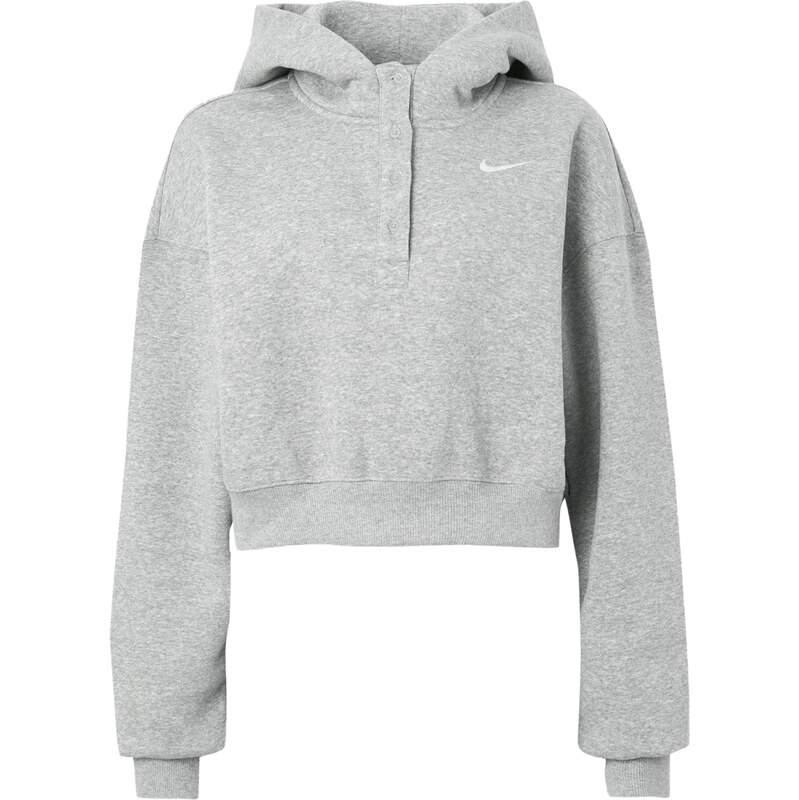 Nike Sportswear Mikina PHNX FLC sivá / biela 67077992