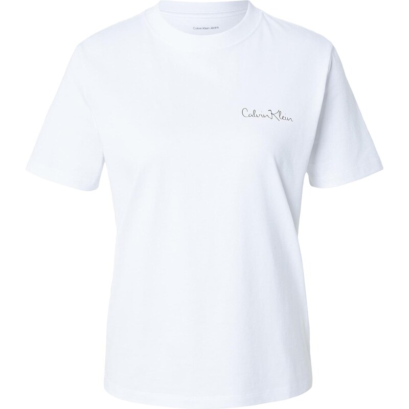 Calvin Klein Jeans Tričko Classic čierna / biela 67078015