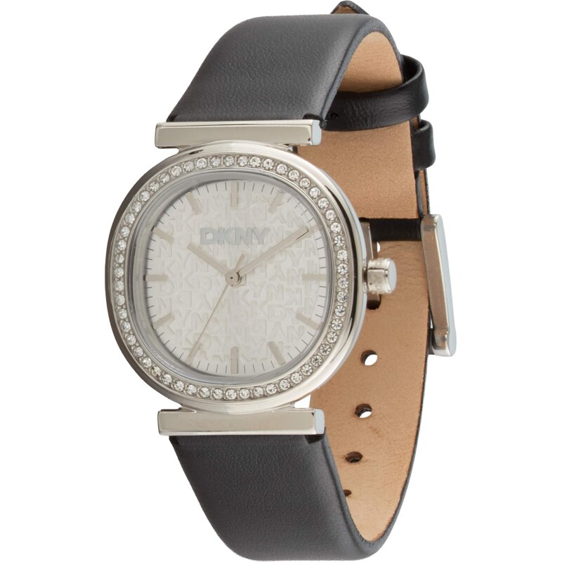 DKNY Analógové hodinky Evening čierna / strieborná 67078026