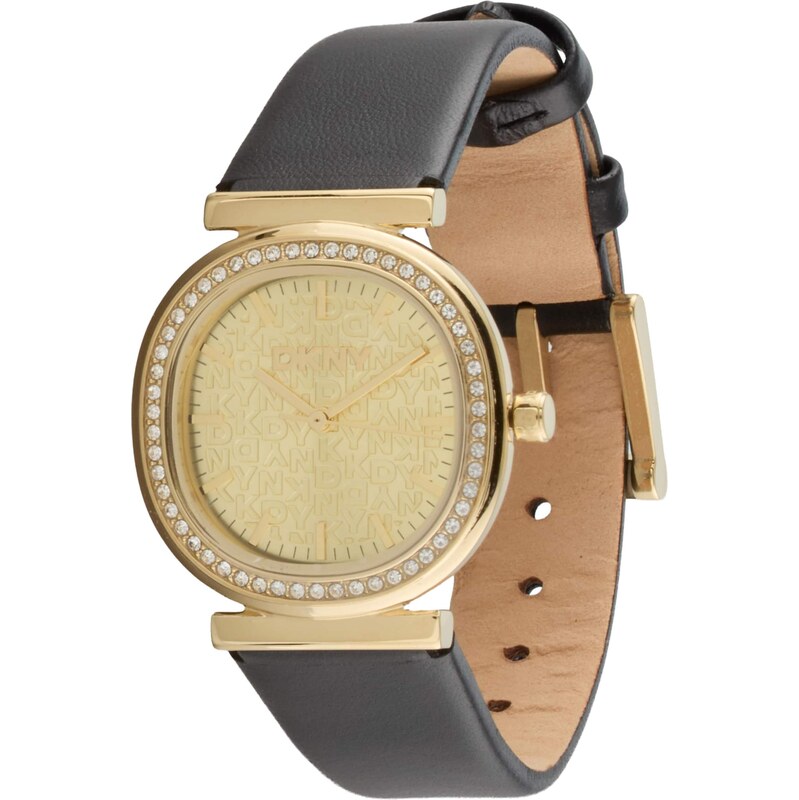 DKNY Analógové hodinky Evening zlatá / čierna 67078020