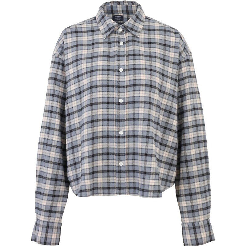 Gap Tall Blúzka modrosivá / čierna / biela 67078083