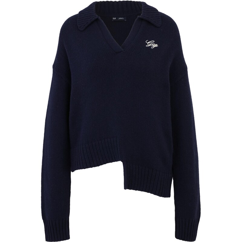 Gap Tall Sveter námornícka modrá / biela 67078084